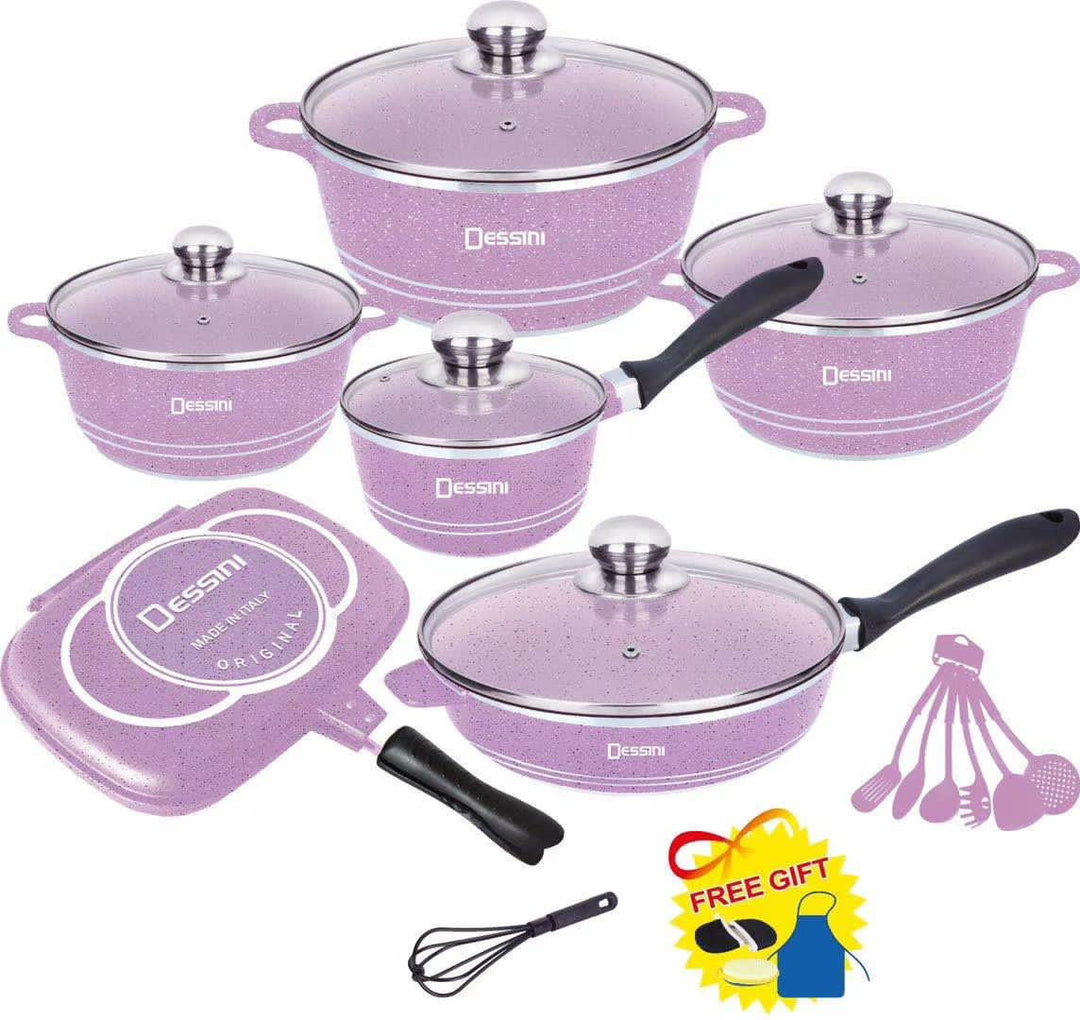 Casserole Cookware Aluminum Set (23 Pcs) | kitchen item | Waseeh Pakistan