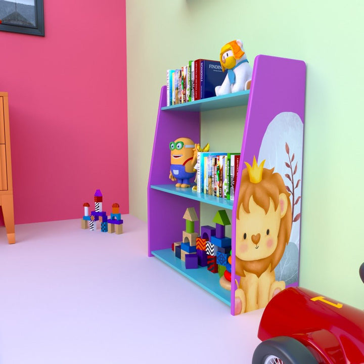 Cavy Cheer Bookcase Shelve Storage Organizer Kids Bedroom Rack Decor | Furniture | Waseeh Pakistan