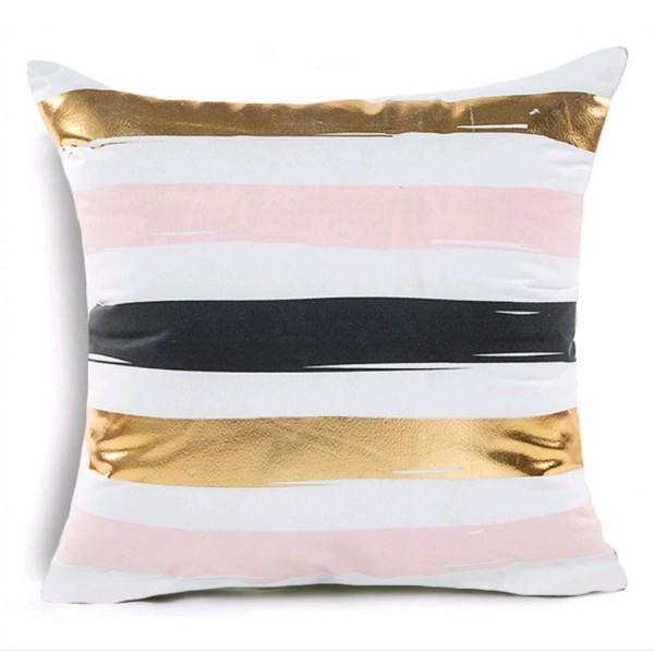 Multi-Lined Cushion Cover - waseeh.com