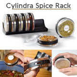 Cylindra Rotary Spice Rack (Set of 6) - waseeh.com
