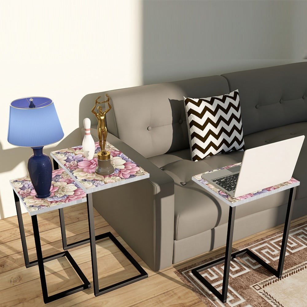 Centra Tinge Vibes Living Lounge Bedroom Organizer Nesting Tables (3 Pcs) | Furniture | Waseeh Pakistan