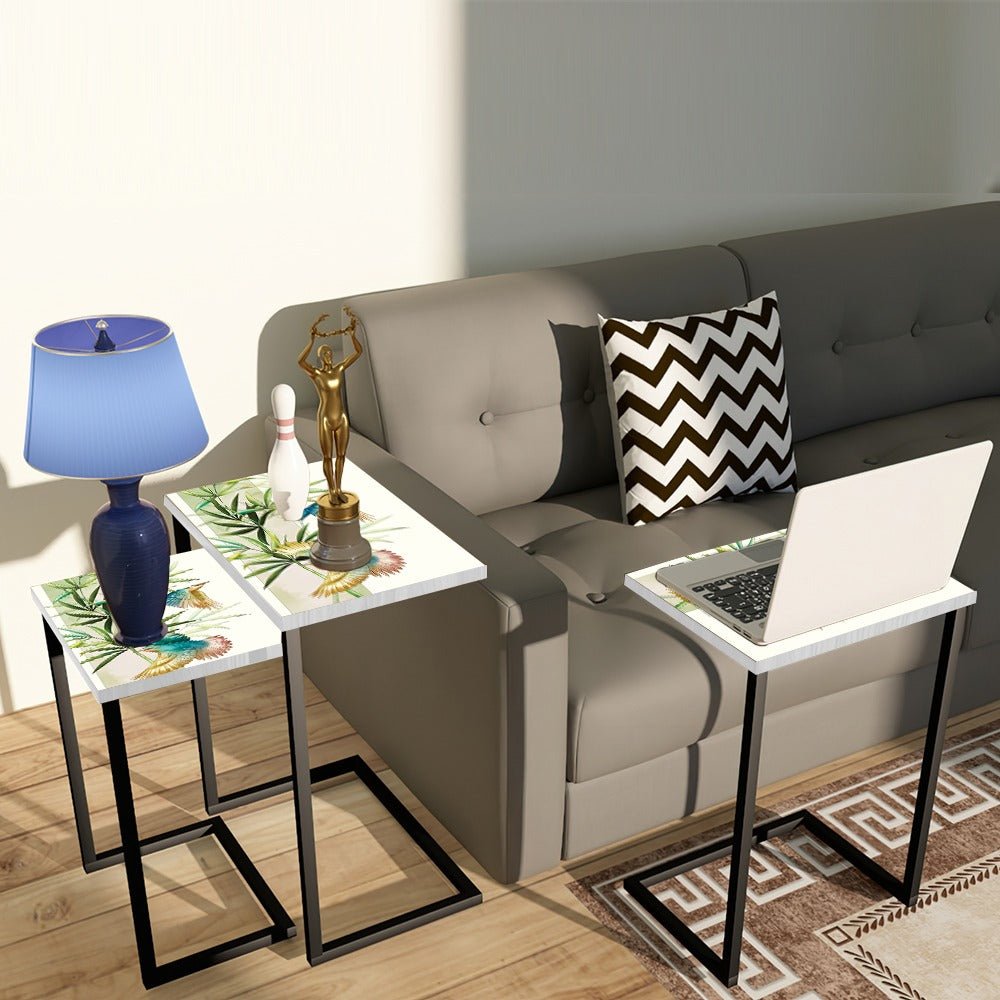 Centra Tinge Vibes Living Lounge Bedroom Organizer Nesting Tables (3 Pcs) | Furniture | Waseeh Pakistan
