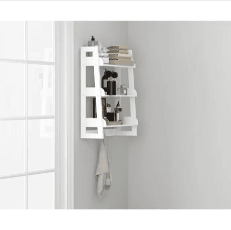 Cersei Bathroom Solid Wood Floating Shelve Organizer Rack | Furniture | Waseeh Pakistan
