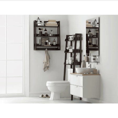 Cersei Bathroom Solid Wood Floating Shelve Organizer Rack | Furniture | Waseeh Pakistan
