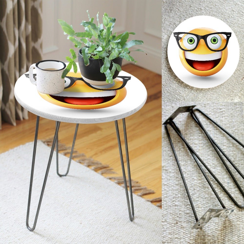 Character Emojis Living Lounge Center Side Hairpin Table | Furniture | Waseeh Pakistan