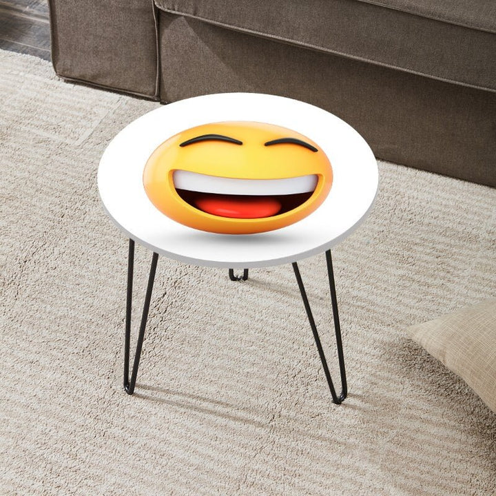 Character Emojis Living Lounge Center Side Hairpin Table | Furniture | Waseeh Pakistan