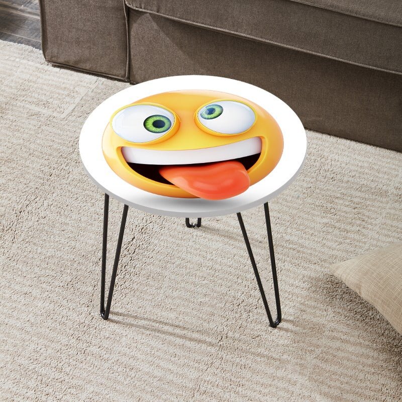 Character Emojis Living Lounge Center Side Hairpin Table | Furniture | Waseeh Pakistan