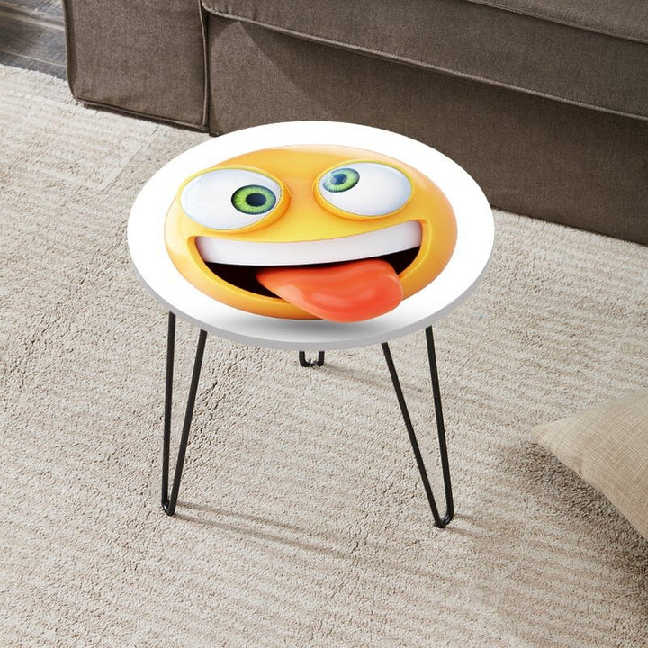 Character Emojis Living Lounge Center Side Hairpin Table | Furniture | Waseeh Pakistan
