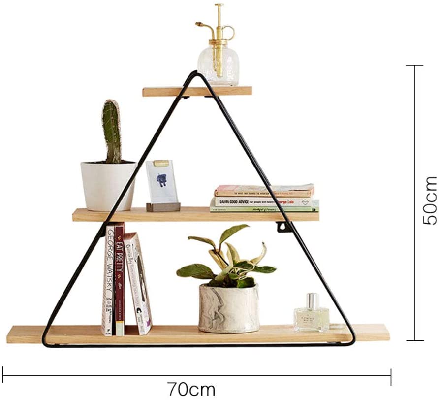 Chengxin Triangle Floating Wall Metal Organizer Shelve Decor - Special | Furniture | Waseeh Pakistan