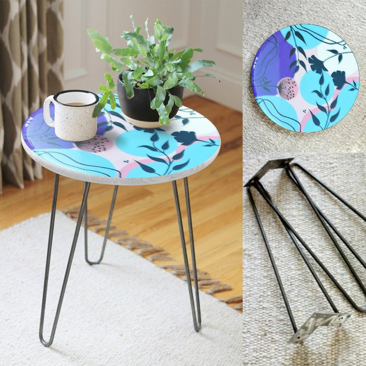 Chevy Flowers Living Lounge Center Side Hairpin Table | Furniture | Waseeh Pakistan