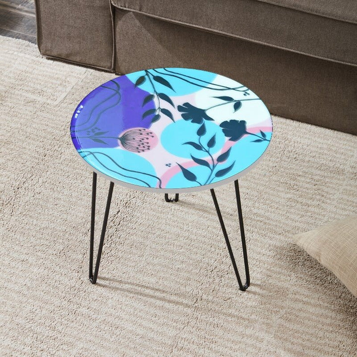 Chevy Flowers Living Lounge Center Side Hairpin Table | Furniture | Waseeh Pakistan