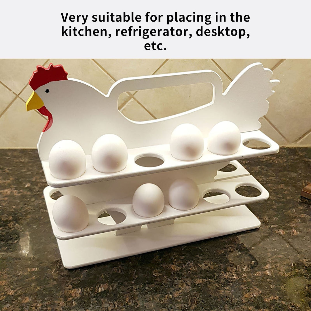 Chicky Spiral Egg Holder Organizer Tray | kitchen item | Waseeh Pakistan