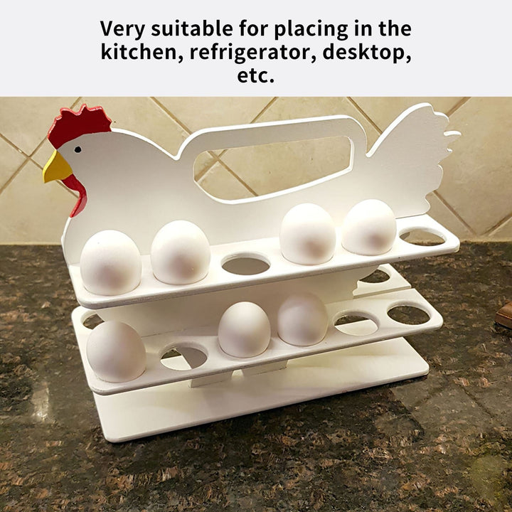 Chicky Spiral Egg Holder Organizer Tray | kitchen item | Waseeh Pakistan