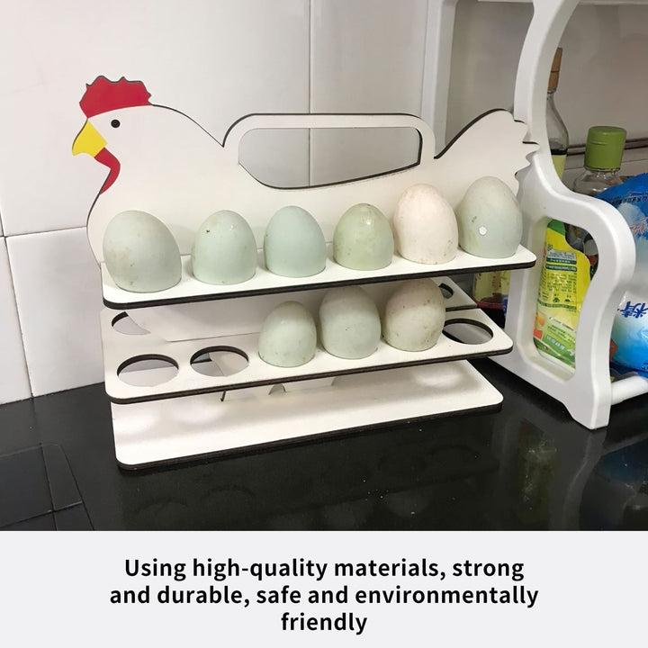 Chicky Spiral Egg Holder Organizer Tray | kitchen item | Waseeh Pakistan