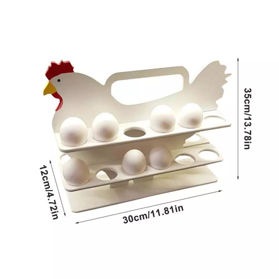 Chicky Spiral Egg Holder Organizer Tray | kitchen item | Waseeh Pakistan