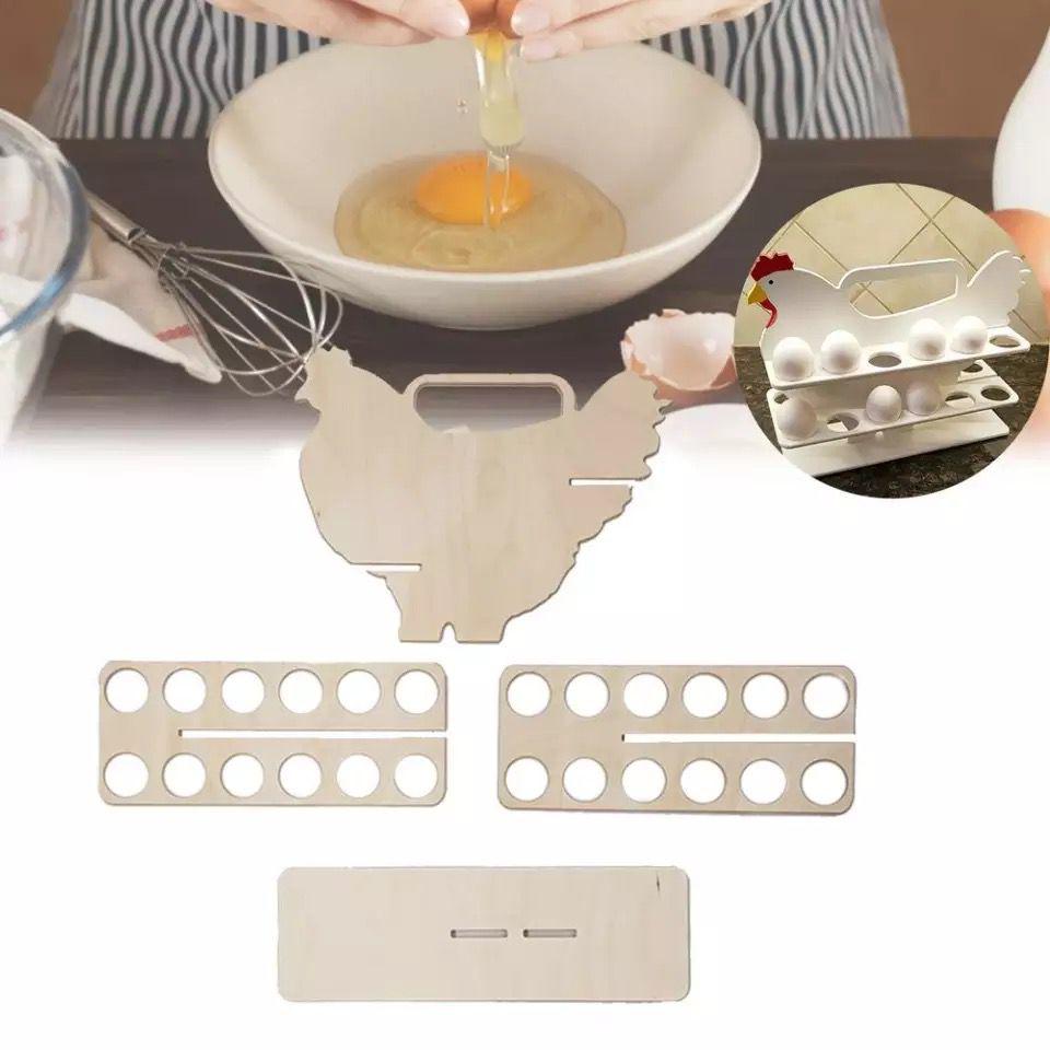 Chicky Spiral Egg Holder Organizer Tray | kitchen item | Waseeh Pakistan