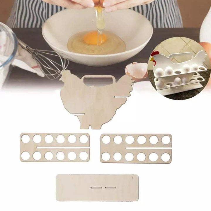 Chicky Spiral Egg Holder Organizer Tray | kitchen item | Waseeh Pakistan