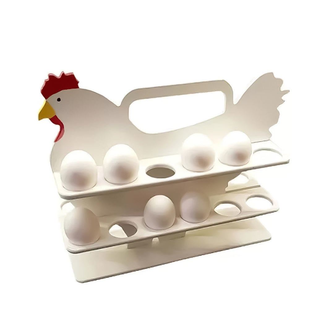 Chicky Spiral Egg Holder Organizer Tray | kitchen item | Waseeh Pakistan