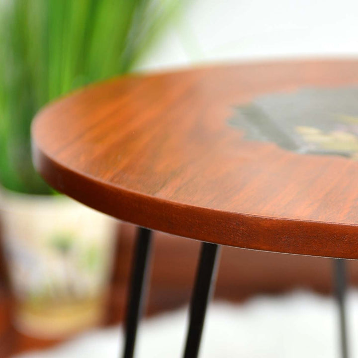 Chisel Hairpin Living Lounge Side Center Coffee Table | Furniture | Waseeh Pakistan