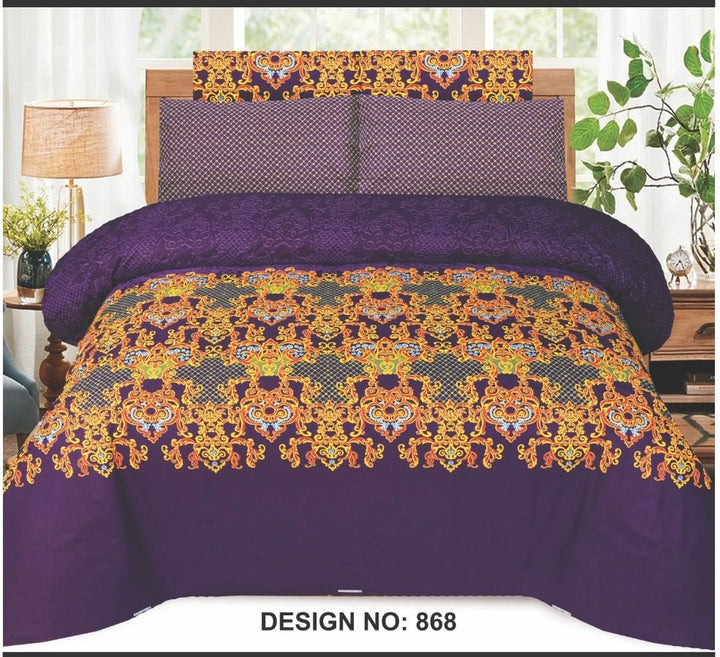 Classic Printed Bed Sheets | Home Décor | Waseeh Pakistan