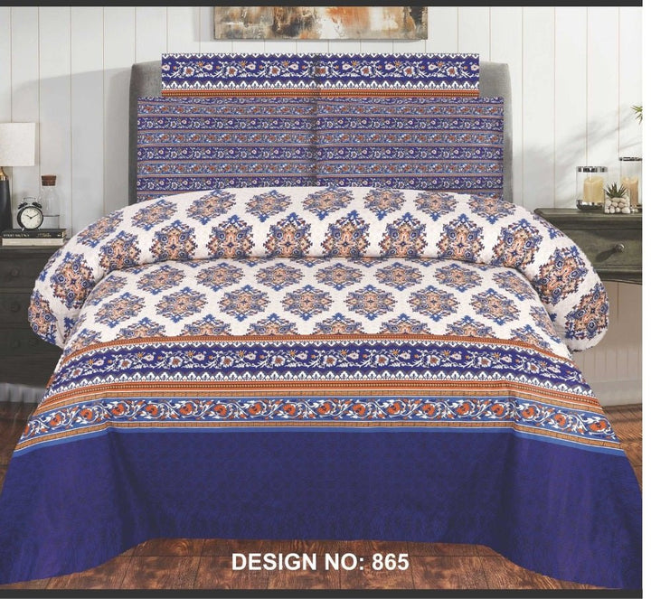 Classic Printed Bed Sheets | Home Décor | Waseeh Pakistan