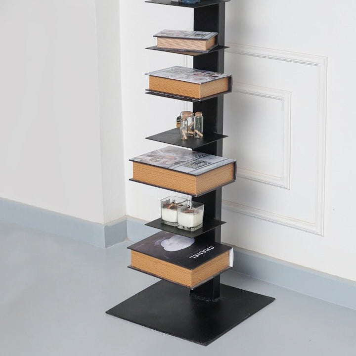 Classic Vertical Living Bedroom Bookcase Shelve Rack Decor (10 Tier) | Furniture | Waseeh Pakistan