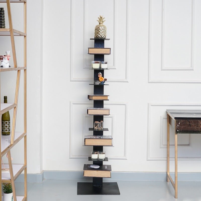Classic Vertical Living Bedroom Bookcase Shelve Rack Decor (10 Tier) | Furniture | Waseeh Pakistan