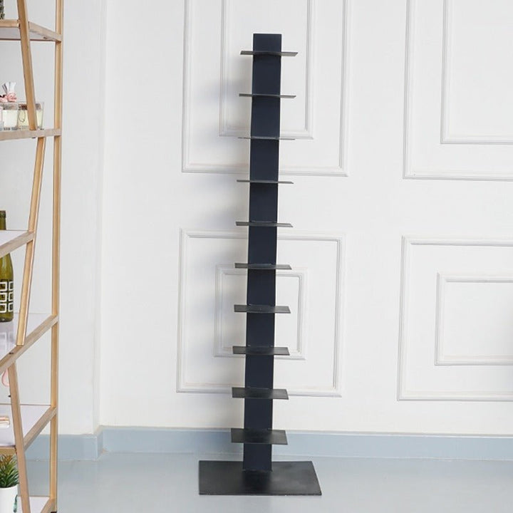 Classic Vertical Living Bedroom Bookcase Shelve Rack Decor (10 Tier) | Furniture | Waseeh Pakistan