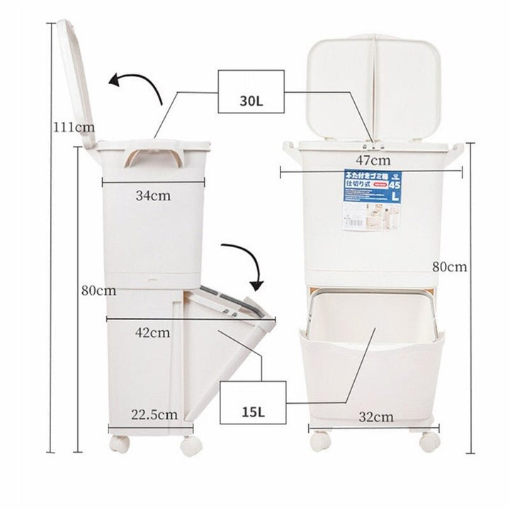 Classio Trash Kitchen Trolley | kitchen item | Waseeh Pakistan