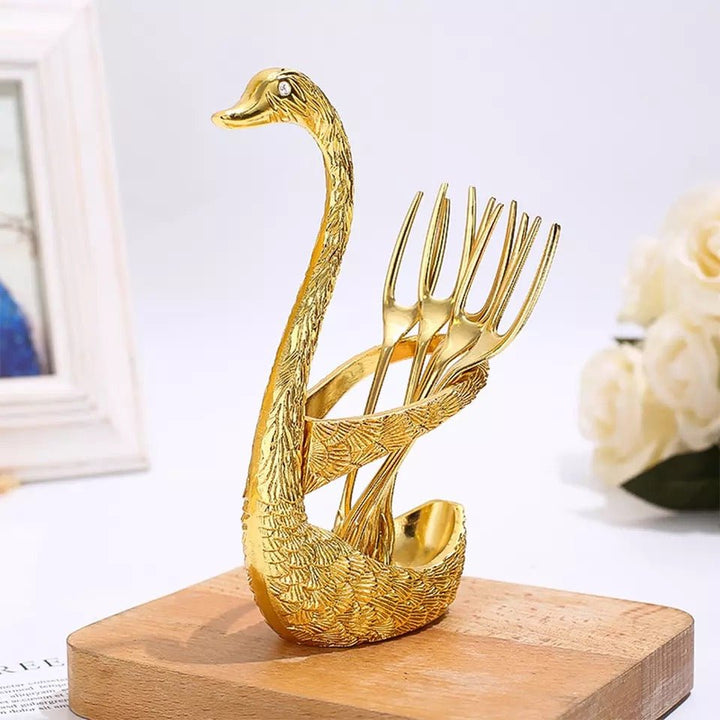 Classy Swan Spoon Set | kitchen item | Waseeh Pakistan