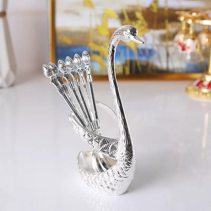 Classy Swan Spoon Set | kitchen item | Waseeh Pakistan