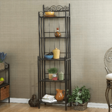 Clock Tower Kitchen Living Room Metal Organizer Storage Rack | Furniture | Waseeh Pakistan