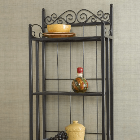 Clock Tower Kitchen Living Room Metal Organizer Storage Rack | Furniture | Waseeh Pakistan