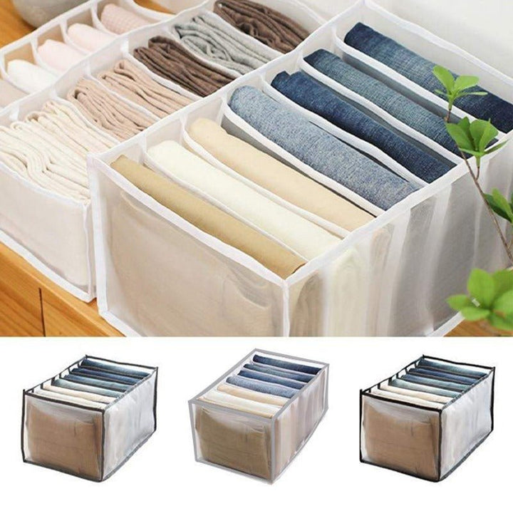 Clothes Storage Compartment Boxes | Home Décor | Waseeh Pakistan