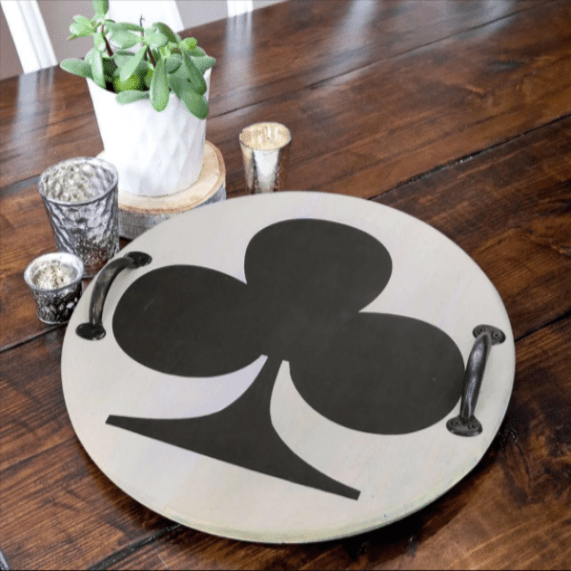 Club of Hearts Serving Tray | kitchen item | Waseeh Pakistan