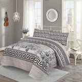 Cotton Double Bed Sheet With 2 Pillow cases - waseeh.com