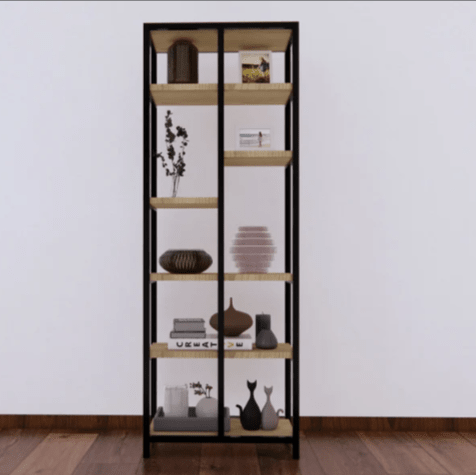 Cogent Living Bedroom Bookcase Shelve Organizer Storage Rack | Furniture | Waseeh Pakistan