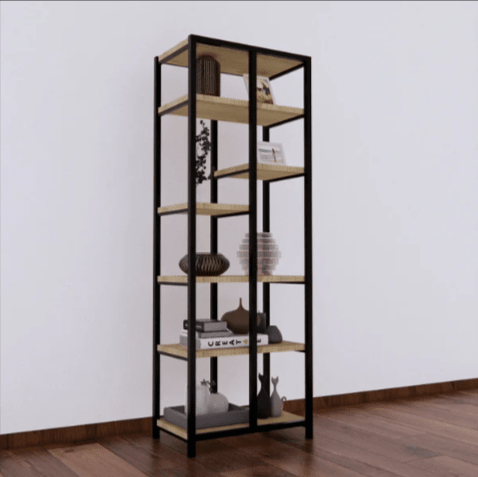 Cogent Living Bedroom Bookcase Shelve Organizer Storage Rack | Furniture | Waseeh Pakistan
