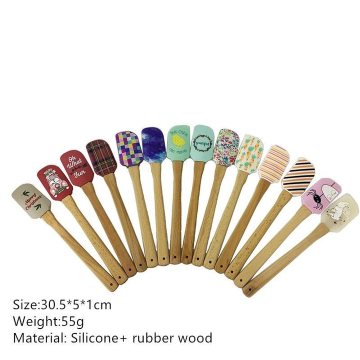 Colorful Ice Cream Silicone Baking Spoon | kitchen item | Waseeh Pakistan