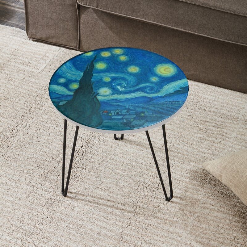 Comic Universe Art Living Lounge Center Coffee Side Hairpin Table | Furniture | Waseeh Pakistan