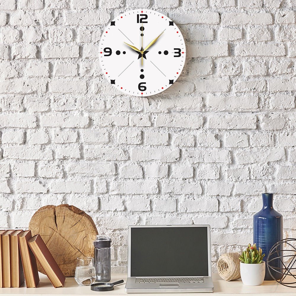 Compass Gaze Wall Clock | Home Décor | Waseeh Pakistan