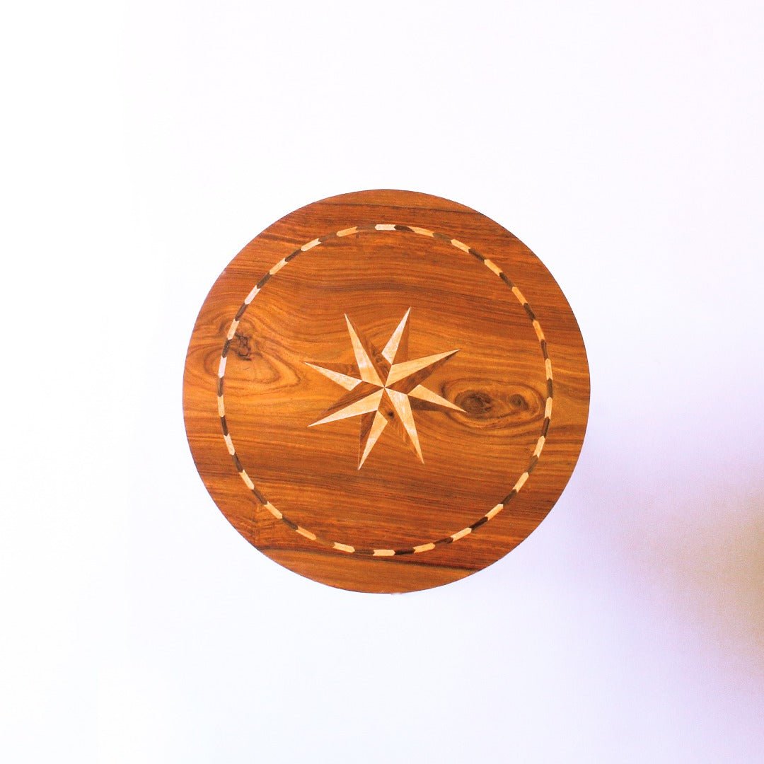 Compass Ringel Living Lounge Drawing Room Shisham Table | Furniture | Waseeh Pakistan
