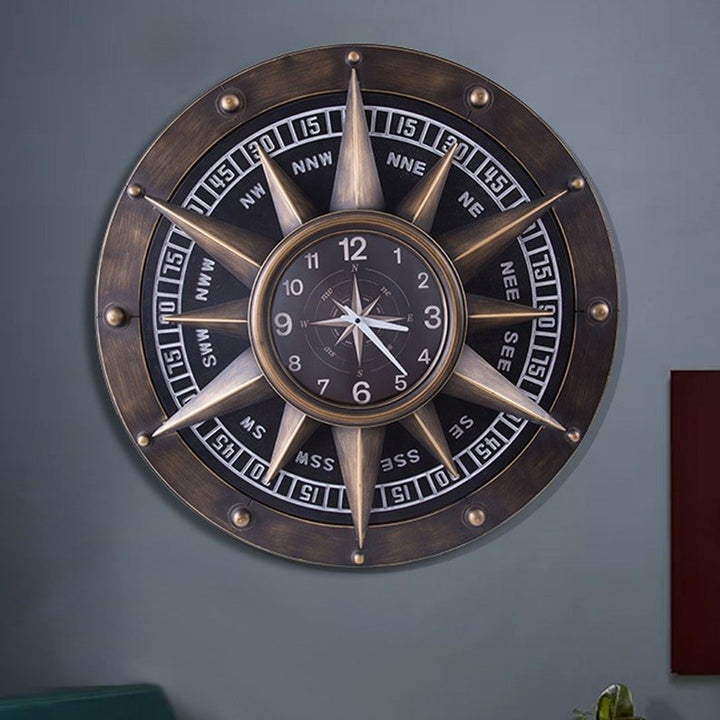 Compass Ways Wall Clock | Home Décor | Waseeh Pakistan