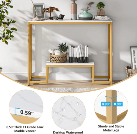Concourse Lounge Living Room Entryway Organizer Console Table | Furniture | Waseeh Pakistan