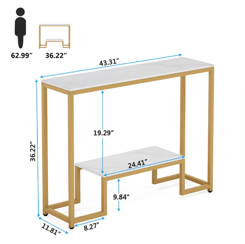 Concourse Lounge Living Room Entryway Organizer Console Table | Furniture | Waseeh Pakistan