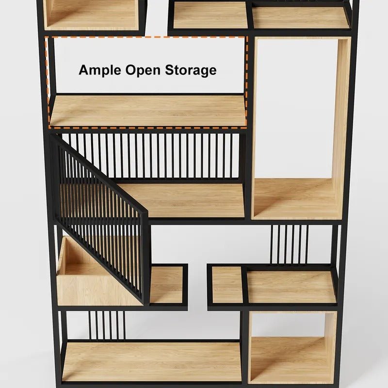 Congruous Lounge Living Room Bookcase Organizer Storage Rack | Not Sale FB | Waseeh Pakistan