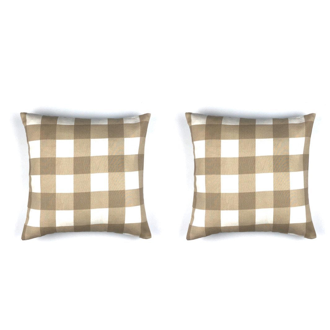 Contemporary Checked Cushion Cover - Throw Pillow Cover | Home Décor | Waseeh Pakistan
