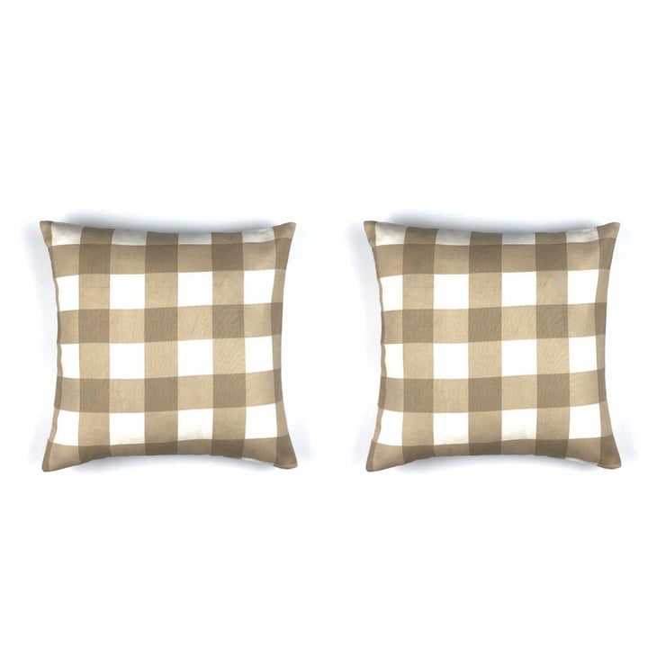 Contemporary Checked Cushion Cover - Throw Pillow Cover | Home Décor | Waseeh Pakistan