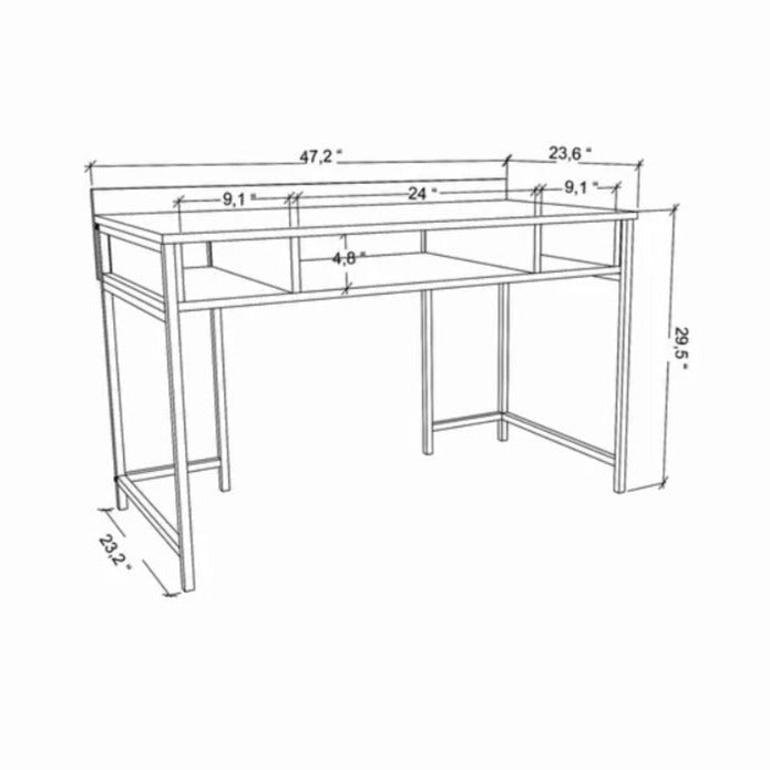 Contemporary Workstation Computer Writing Desk Table | Furniture | Waseeh Pakistan