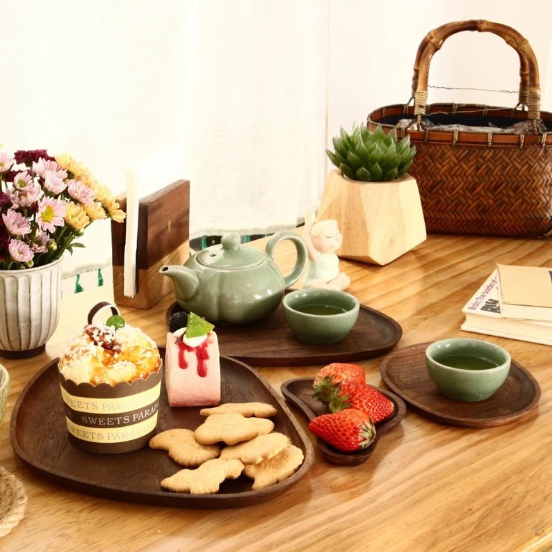 Contorted Wooden Kitchen Serving Tray | Not Sale FB | Waseeh Pakistan
